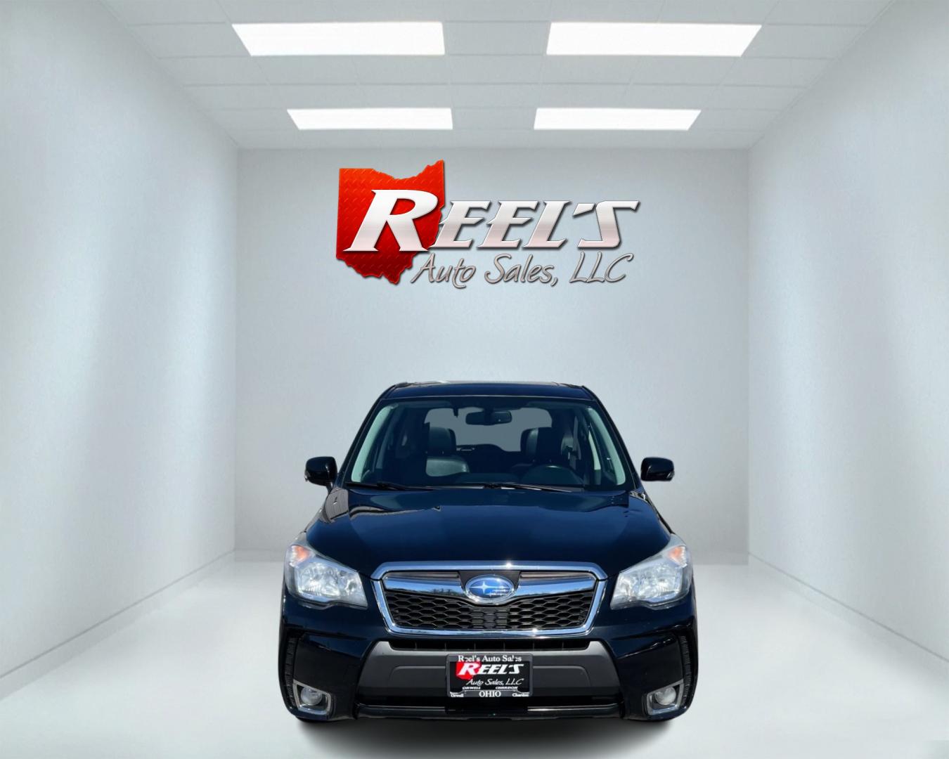 2014 Black /Black Subaru Forester 2.0XT Touring (JF2SJGMC4EH) with an 2.0L H4 SOHC 16V TURBO engine, Automatic transmission, located at 547 E. Main St., Orwell, OH, 44076, (440) 437-5893, 41.535435, -80.847855 - Photo#1